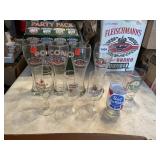 ERDINGER BEER GLASSES