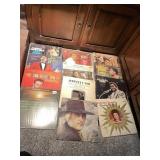 RECORDS INCLUDING JOHNNY CASH, CHARLEY PRIDE,