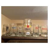 MICHELOB STEIN, COORS, STROH