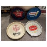 4 TRAYS BALLANTINE, SCHMIDT