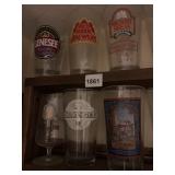 GENESEE BEER GLASS, MICHAEL SHEAS, FAT TIRE