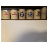 ASSORTED STEINS