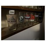 BEER GLASSES GROUP OF 6
