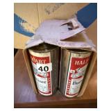 BUDWEISER  6 HALF QUART OLD POP TOPS SEALED