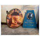 SCHLITZ MALT LIQUOR, DON DE DIEU STRONG ALE ON