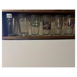 BEER GLASSES VARIOUS INCL MCCORLEY