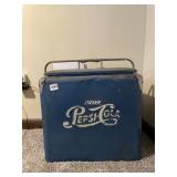 VINTAGE PEPSI COLA HANDLED COOLER WITH LIFT OUT