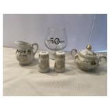 LEFTON CHINA 50TH ANNIVERSARY SUGAR AND CREAMER,