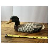 SIGNED JIM PARISE 1996 HAND CARVED WOOD DUCK