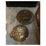 SCHLITZ & LABATTï¿½S ON TAP SIGNS