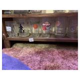 TUBORG AND 5 OTHER BEER GLASSES