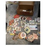WIDE VARIETY BEER COASTERS, BOTTLE OPENERS