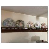 5 LIMITED EDITION COLLECTORS PLATES