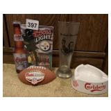 CARLSBERG ASHTRAY, FOOTBALL, GLASS, 2002 SEASON