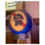 PABST BLUE RIBBON LIGHT UP WALL SIGN