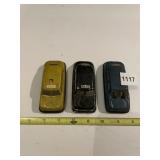 3 ARGO TIN LITHO CARS