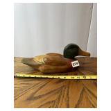 HAND CARVED AND PAINTED DUCK DECOY MADE IN THE