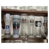 THE THREE STOOGES, ERDINGER, HOFBRAUHAUS GLASS