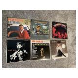 ALBUMS JOHNNY CASH, SEALED PAT BENATAR ETC.