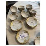 WAWEL CHINA MADE IN POLAND DEMITASSE COFFEE SET,