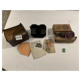 SAWYERS VIEW MASTER WITH OB, PLASTIC BABY IN