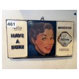 VINTAGE DUQUESNE SIGN