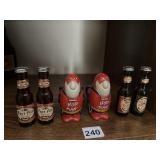 BUD MAN FIGURES, FORT PITT & OLD SHAY