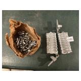 LEAD FISHING SINKER AND PENN SPORT NO 3 MOLD TO