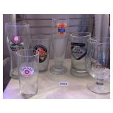 6 GLASSES DUKE, SPARTAN, ETC.