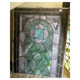 BEAUTIFUL STAINED-GLASS WINDOW DOES HAVE A FEW