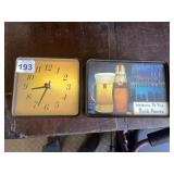 MICHELOB CLOCK WELCOME TO THE ROCK HOUSE LIGHTS