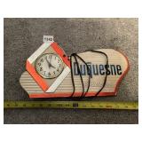 VINTAGE DUQUESNE ELECTRIC CLOCK