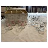 BEER GLASSES IN STORAGE CONTAINER