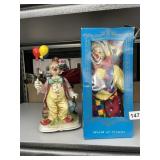 WACO JAPAN TALKING CLOWN FIGURE WITH WORLD OF