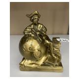 SOLID BRASS GULLIVERï¿½S TRAVELS BOOK END
