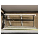 24" REX CAST IRON AND WOOD BUTCHER PAPER HOLDER