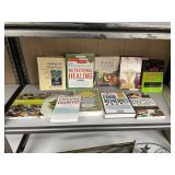 ASSORTED HEALTH BOOKS SOFT AND HARD BACK