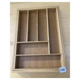 EXPANDABLE BAMBOO UTENSIL DRAWER BOX BY TOTALLY
