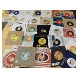 ASSORTED 45,S IN ORIGINAL JACKET COVERS GOOD
