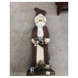 WOOD SANTA APPROX. 3