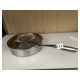 WILLIAM SONOMA STAINLESS STEEL THERMO CLAD HESTAN