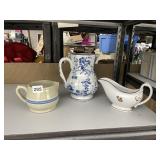 STONE CHINA ANTHONY SHAW ENGLAND TEAPOT , GRAVY