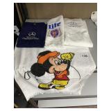 3 TOWELS LIGHT DAMAGE ON CORNER MILLER LIGHT GOLF