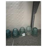 INSULATORS- 1 USA WHITTALL TATUM CO,, HEMMINGWAY