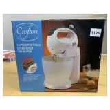CROFTON 5 SPEED PORTABLE STAND MIXER NIB