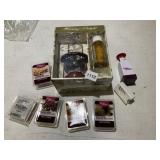 HOLIDAY OIL CANDLE GIFT SET AND BETTER HOMES AND