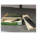 SHARPENING STONE, ART OF BOW SIGHT, ETC.