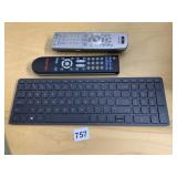 SONY, SPECTER REMOTES AND HP KEYBOARD