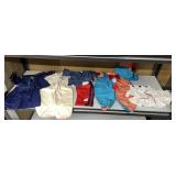 ASSORTED DOLL/ VERY SMALL CHILD CLOTHES 16IN