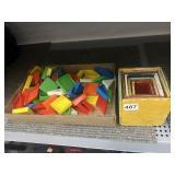 BLOCKS, PLASTIC SHAPES